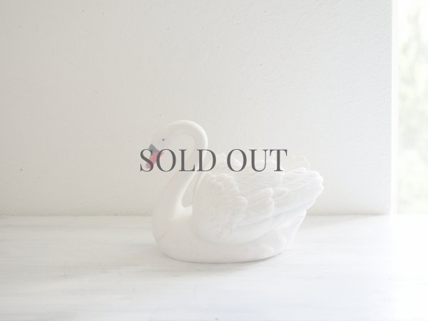 ヴィンテージ レトロ Goebel 陶器の白鳥の置物 - a n t e n n a