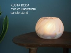 画像6: 北欧ヴィンテージ　KOSTA BODA Monica Backstrom ガラスのキャンドルスタンド (6)