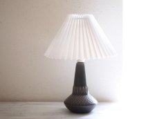 画像1: 北欧ヴィンテージ　陶器のテーブルランプ (1)