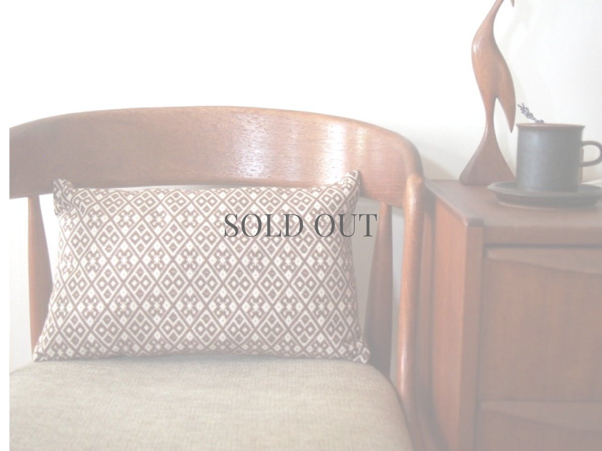 画像3: リネンの織物のクッション (3)