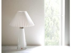 画像2: 北欧ヴィンテージ  Orrefors オレフォス クリスタルガラスのテーブルランプ (2)