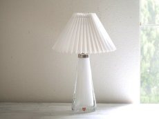 画像1: 北欧ヴィンテージ  Orrefors オレフォス クリスタルガラスのテーブルランプ (1)