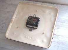 画像8: ミッドセンチュリー レトロ  VEDETTE 陶器の壁掛け時計 (8)