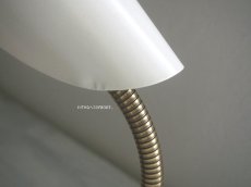 画像11: 北欧ヴィンテージ　金属とチークの壁付けランプ  (11)