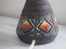 画像13: 北欧ヴィンテージ　Tilgmans Keramik 陶器のテーブルランプ (13)