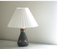 画像4: 北欧ヴィンテージ　Tilgmans Keramik 陶器のテーブルランプ (4)