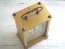 画像7: ミッドセンチュリー レトロ ドイツ Royal 真鍮製の置き時計 (7)