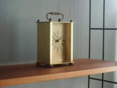 画像4: ミッドセンチュリー レトロ ドイツ Royal 真鍮製の置き時計 (4)