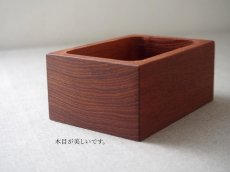 画像6: 北欧ヴィンテージ雑貨　チークの木箱 (6)