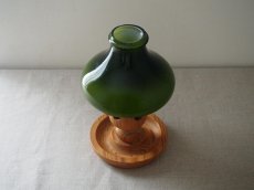 画像4: Vintage Glass Table Lamp ヴィンテージガラステーブルランプ (4)