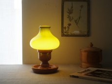 画像3: Vintage Glass Table Lamp ヴィンテージガラステーブルランプ (3)