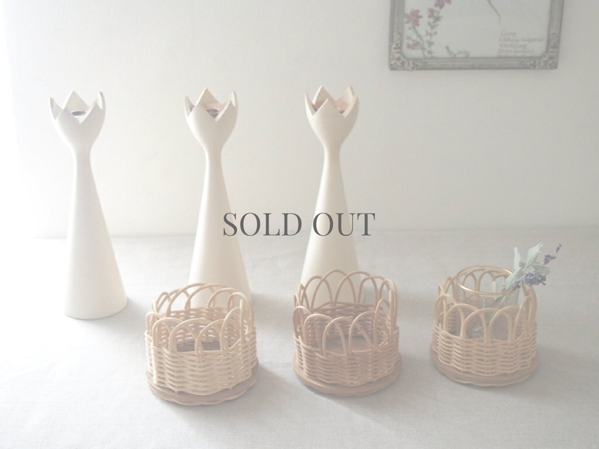 画像6: 北欧ヴィンテージ雑貨　木製のキャンドルホルダー (6)