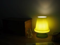 画像7: Vintage Glass Table Lamp ヴィンテージガラステーブルランプ (7)