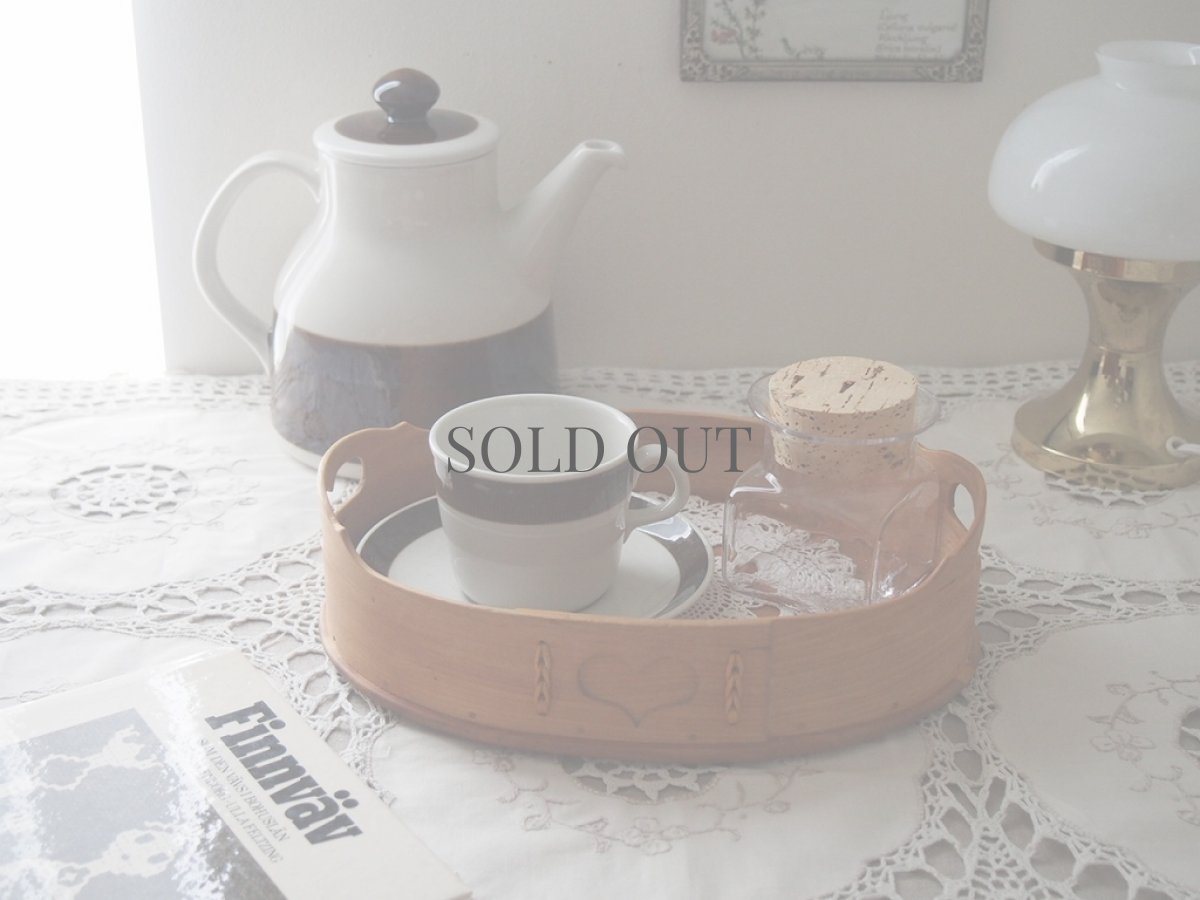 画像2: 北欧ヴィンテージ雑貨　木のトレイ (2)