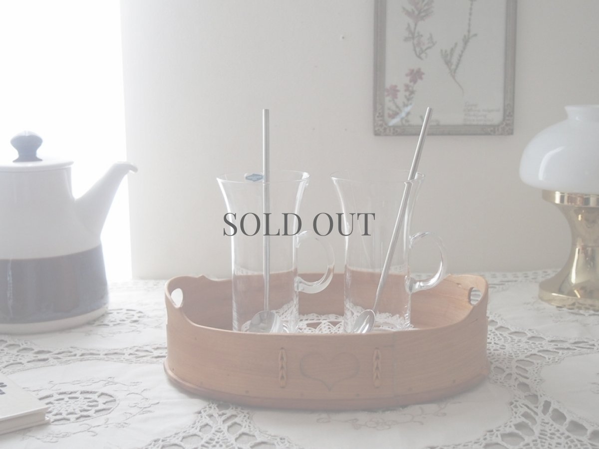 画像3: 北欧ヴィンテージ雑貨　木のトレイ (3)