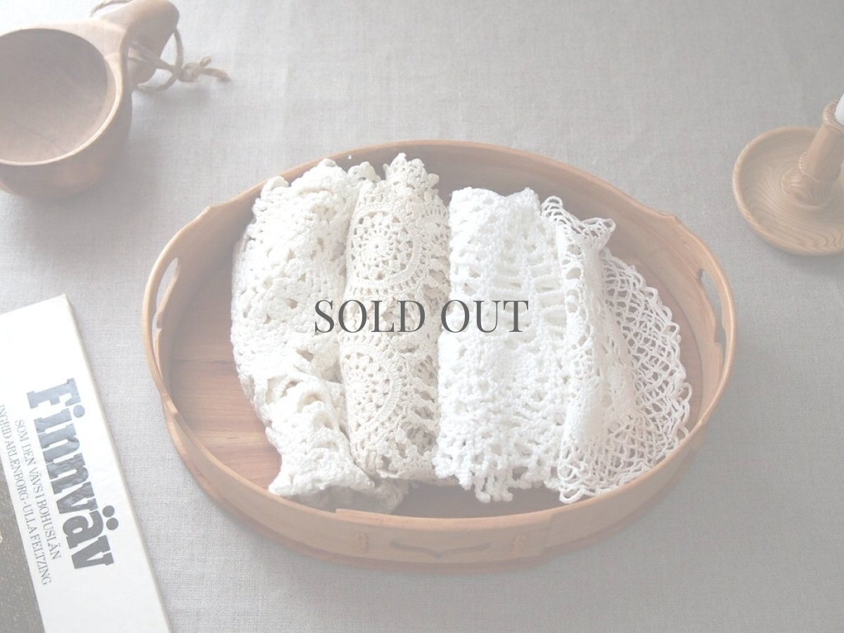 画像4: 北欧ヴィンテージ雑貨　木のトレイ (4)