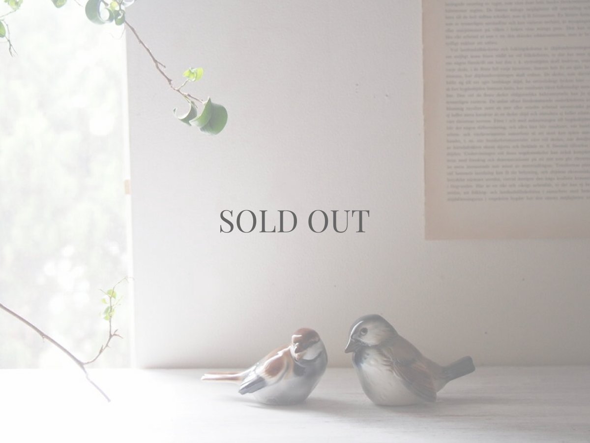 画像3: ヴィンテージ レトロ Goebel 陶器の鳥の置物 (3)