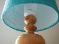 画像14: Vintage Table Lamp 木製のヴィンテージテーブルランプ 　 (14)