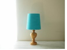 画像2: Vintage Table Lamp  木製のヴィンテージテーブルランプ 　 (2)