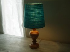 画像7: Vintage Table Lamp  木製のヴィンテージテーブルランプ 　 (7)