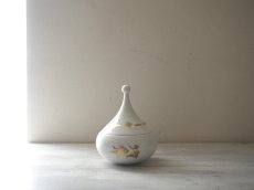 画像7: ヴィンテージ ミッドセンチュリー Rosenthal ROMANZE Bjorn Wiinblad ローゼンタール ビョルンウィンブラッド 磁器の蓋付きポット (7)