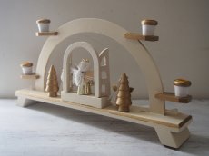 画像11: ヴィンテージ雑貨　木製のキャンドルホルダー (11)
