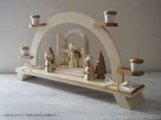 画像6: ヴィンテージ雑貨　木製のキャンドルホルダー (6)