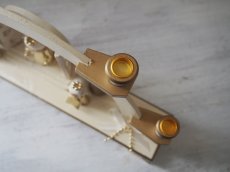 画像7: ヴィンテージ雑貨　木製のキャンドルホルダー (7)