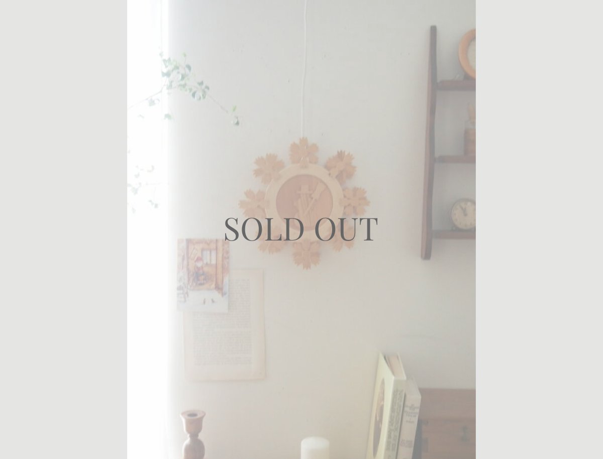 画像6: 北欧ヴィンテージ　木製オーナメントランプ (6)