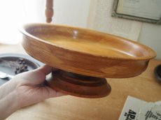 画像14: 北欧ヴィンテージ雑貨　木製コンポート  (14)