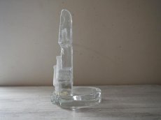 画像9: 北欧ヴィンテージ　Nybro glasbruk  クリスタルのキャンドルスタンド (9)