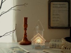 画像3: 北欧ヴィンテージ　Nybro glasbruk  クリスタルのキャンドルスタンド (3)