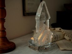 画像5: 北欧ヴィンテージ　Nybro glasbruk  クリスタルのキャンドルスタンド (5)
