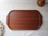 北欧ヴィンテージ雑貨  チークトレイ