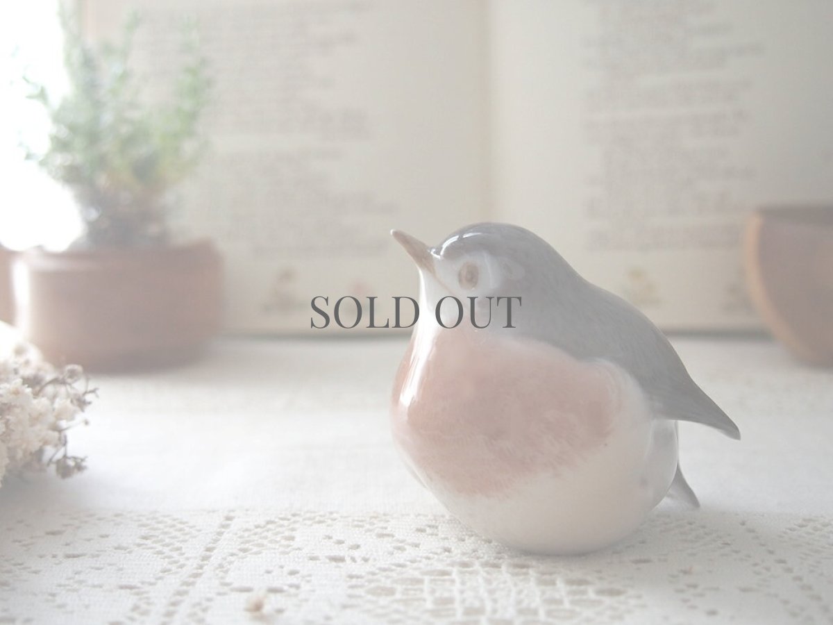 画像1: Royal Copenhagen 陶器の小鳥 No.2266／デンマーク製／北欧ヴィンテージフィギュリン (1)