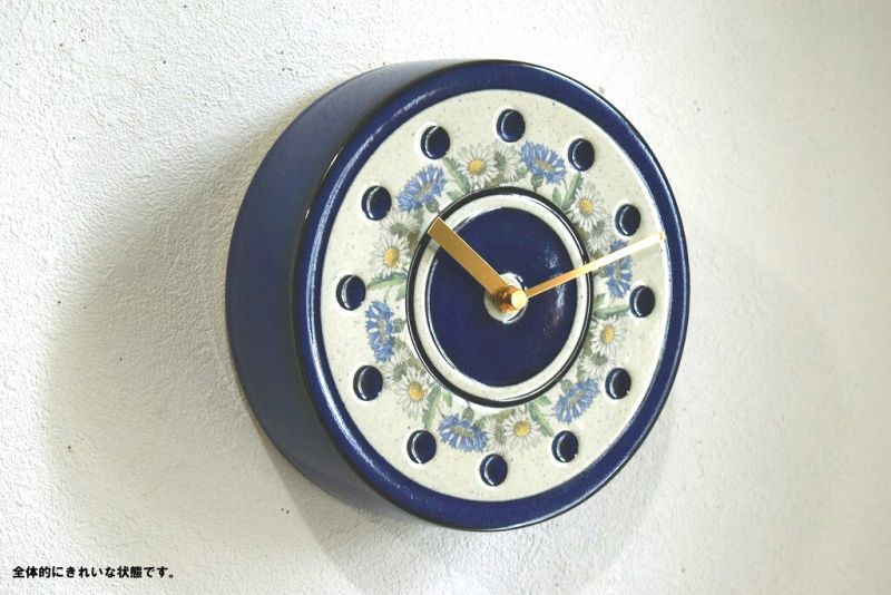 Gustavsberg Britt Louise Sundell グスタフスベリ 陶器の壁掛け時計