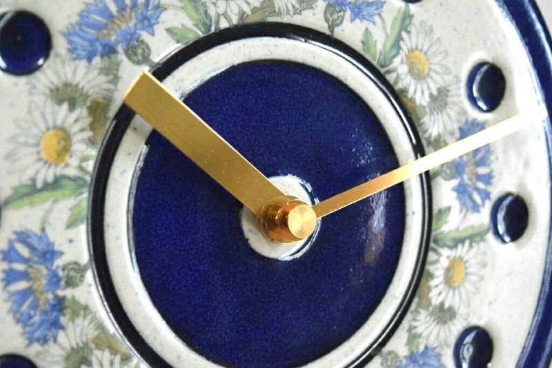 Gustavsberg Britt Louise Sundell グスタフスベリ 陶器の壁掛け時計 
