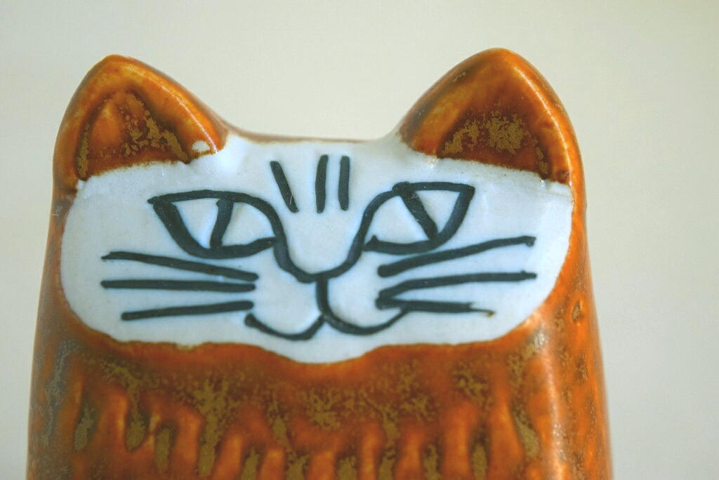 在庫処分 Lisa Larson リサラーソン 陶板 UNIK 猫 | www.takalamtech.com