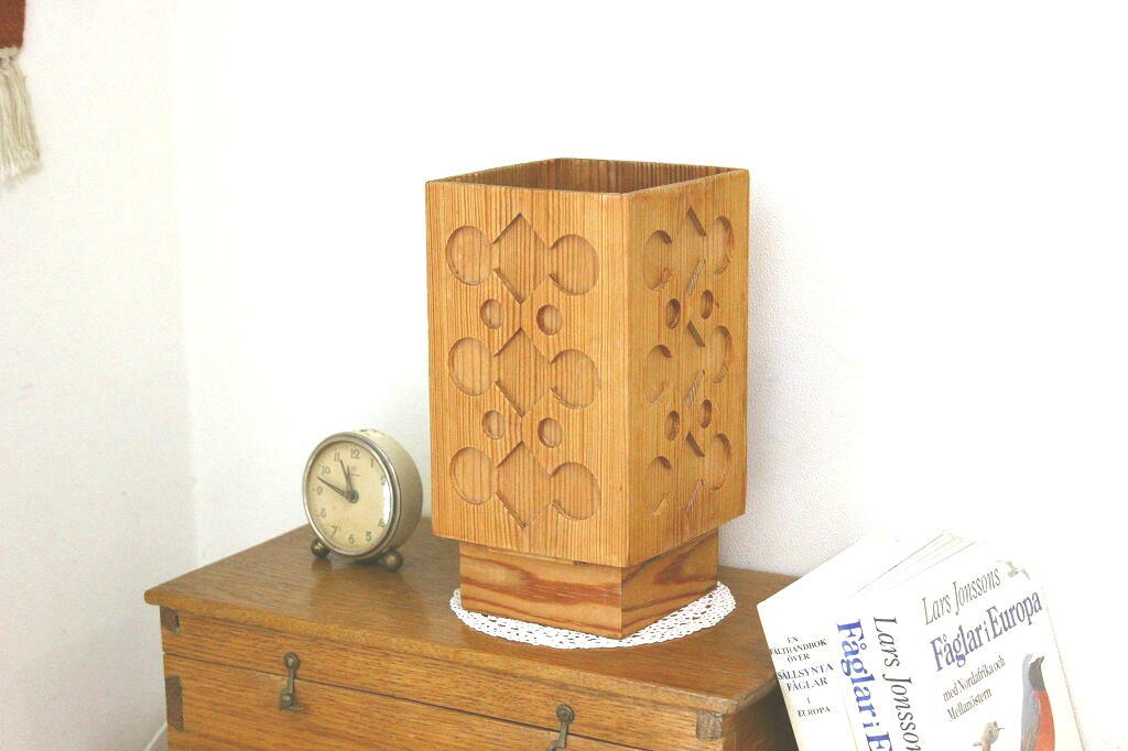 木製のテーブルランプ 北欧ビンテージ antenna（アンテナ）