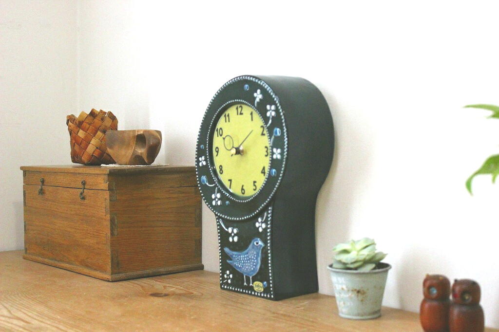 Rorstrand Sylvia Leuchovius ロールストランド 陶器の壁掛け時計 