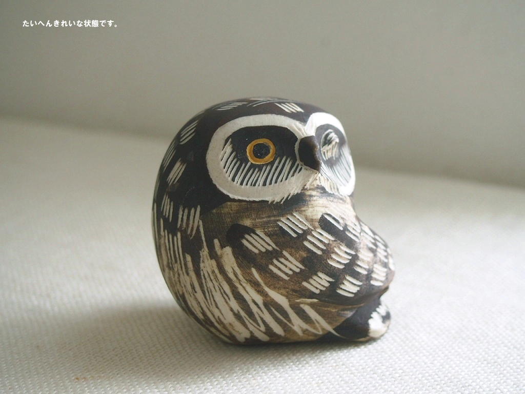 北欧ヴィンテージ Gustavsberg OWL グスタフスベリ 陶器のフクロウの