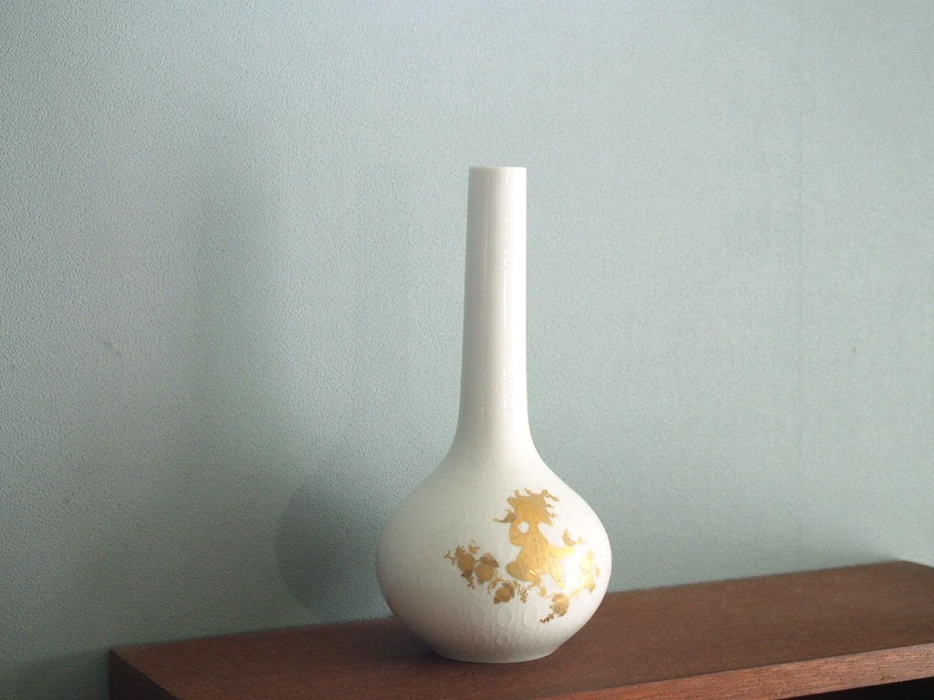 ヴィンテージ ミッドセンチュリー Rosenthal ROMANZE Bjorn Wiinblad ローゼンタール ビョルンウィンブラッド  磁器のフラワーベース/花器/花瓶 - a n t e n n a