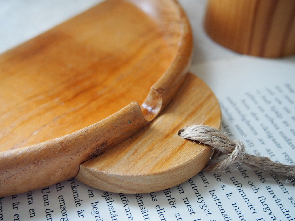 北欧ヴィンテージ雑貨 KARL HOLMBERG チークのダストクリーナー