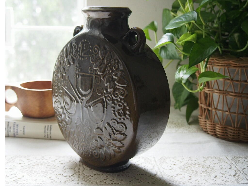 北欧　UPSALA Paula Freymann 陶板　アンティーク 北欧 UPSALA Paula Freymann 陶板 アンティーク 北欧 UPSALA